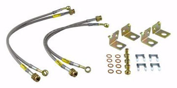 Show details for GOODRIDGE C6 STAINLESS BRAKE LINES (FRONT & REAR) Picture of GOODRIDGE C6 STAINLESS BRAKE LINES (FRONT & REAR)