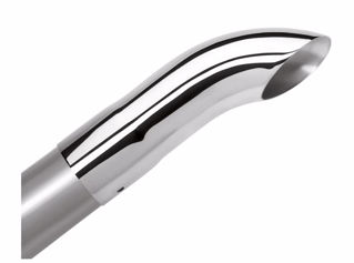 Picture of Universal Polished Tip Single Round Turndown/Turnout (inlet 2 1/4in. Outlet 2 1/4in) *NO Retur