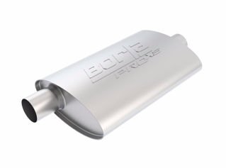 Picture of Universal 2.25in Inlet/Outlet Oval Center/Offset 14in x 4in x 9.5in ProXS Muffler