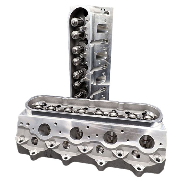 Picture of Mangum Racing LS3 11-Degree 275cc Cylinder Heads | 6-Bolt | 70cc Chamber (Milling available)