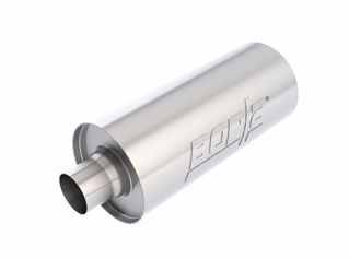 Picture of Universal Performance 2.5in Inlet/Outlet Stainless Racing Muffler