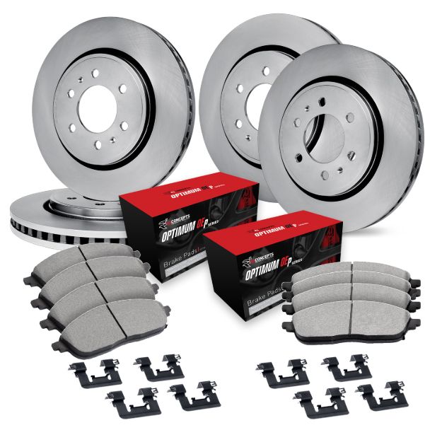 Picture of R1 Concepts eLine Brake Kit - Blank Rotors