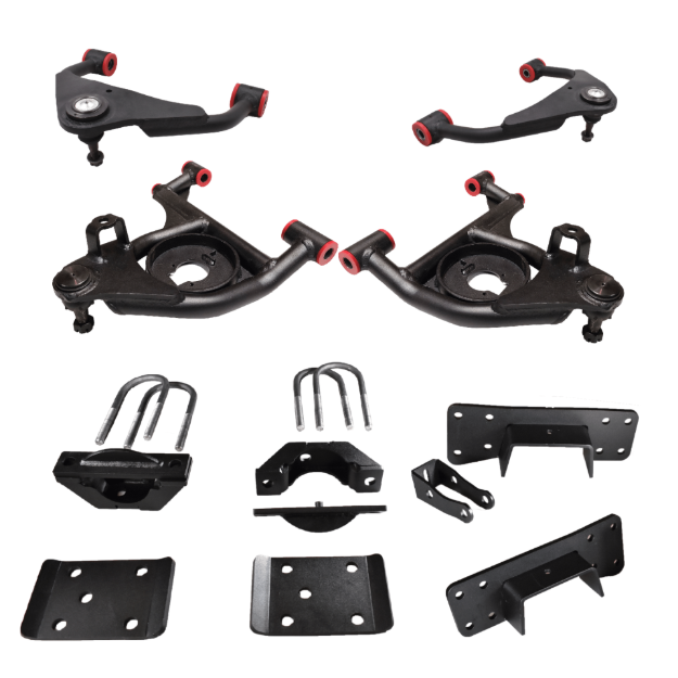 Picture of DJM 4/6 Lowering Kit w/ Upper Control Arms for 1999-2006 Silverado/Sierra