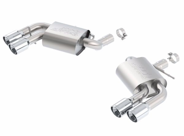 Picture of 2016 Chevy Camaro 6.2L AT/MT S-Type Rear Section Exhaust w/o Dual Mode Valves