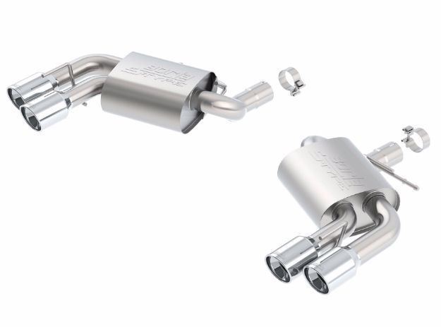 Picture of 2016 Chevy Camaro 6.2L AT/MT S-Type Rear Section Exhaust w/o Dual Mode Valves