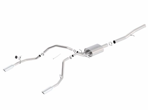 Picture of 14 Silv/Sierra 1500 EC Std/CC Short 143.5in WB ATAK Single Split Rear Exit Cat-Back Exhaust