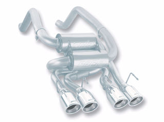 Picture of 05-08 Corvette Convertible/Coupe 6.0L/6.2L 8cyl SS S-Type Exhaust (REAR SECTION ONLY)