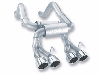 Picture of 06-11 Corvette Coupe 6.2L/7.0L 8cyl 6spd RWD SS S-Type Exhaust (REAR SECTION ONLY)
