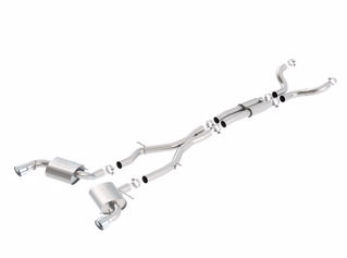 Picture of 16-17 Chevy Camaro SS 6.2L ATAK Catback Single Split Rear Exit Exhaust w/Single Tips