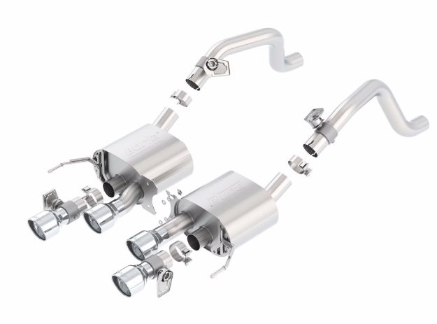 Picture of 2014 Chevrolet Corvette C7 6.2L 8cyl S Type Exhaust w/ NPP Dual Mode (rear section only)