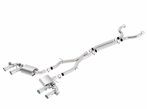 Picture of 2017+ Chevy Camaro ZL1 6.2L S-Type Catback Exhaust w/ Dual Split Rear Exit
