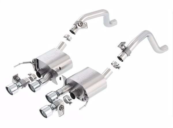 Picture of 2014 Chevrolet Corvette C7 6.2L 8cyl ATAK Exhaust w/ NPP Dual Mode (rear section only)