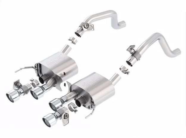Picture of 2014 Chevrolet Corvette C7 6.2L 8cyl ATAK Exhaust w/ NPP Dual Mode (rear section only)