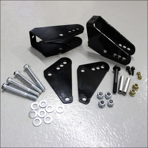 Picture of Trailblazer SS Bolt In Lower Control Arm Relocation Brackets