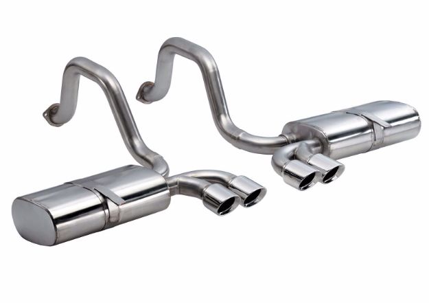 Picture of Corsa Exhaust Axle-Back For 1997-2004 Chevrolet Corvette C5  5.7L V8