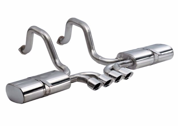 Picture of Corsa Exhaust Axle-Back For 1997-2004 Chevrolet Corvette C5  5.7L V8