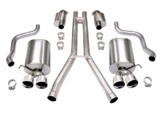Picture of Corsa Exhaust Cat-Back For 2004-2008 Cadillac XLR   4.6L