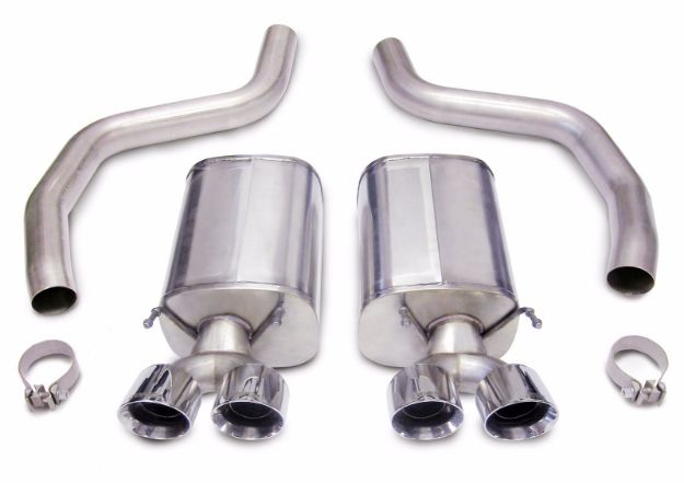 Picture of Corsa Exhaust Axle-Back For 2006-2013 Chevrolet Corvette C6 Z06  7.0L V8