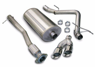 Picture of Corsa Exhaust Cat-Back For 2007-2008 GMC Sierra 1500 Extended Cab/Standard Bed 4.8L V8