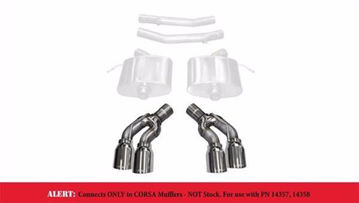Show details for Corsa Exhaust Tip Kit For 2016-2017 Cadillac CTS V Sedan 6.2L V8 Picture of Corsa Exhaust Tip Kit For 2016-2017 Cadillac CTS V Sedan 6.2L V8