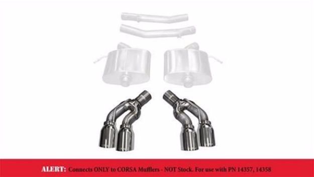 Picture of Corsa Exhaust Tip Kit For 2016-2017 Cadillac CTS V Sedan 6.2L V8