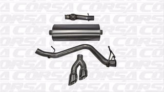 Picture of Corsa Exhaust Cat-Back For 2014-2018 GMC Sierra 1500 Regular Cab/Standard Bed 5.3L V8