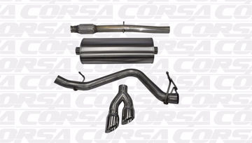 Show details for Corsa Exhaust Cat-Back For 2014-2018 GMC Sierra 1500 Crew Cab/Standard Bed 5.3L V8 Picture of Corsa Exhaust Cat-Back For 2014-2018 GMC Sierra 1500 Crew Cab/Standard Bed 5.3L V8