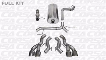 Show details for Corsa Exhaust Cat-Back For 2012-2014 Cadillac Escalade DUB  6.2L V8 Picture of Corsa Exhaust Cat-Back For 2012-2014 Cadillac Escalade DUB  6.2L V8