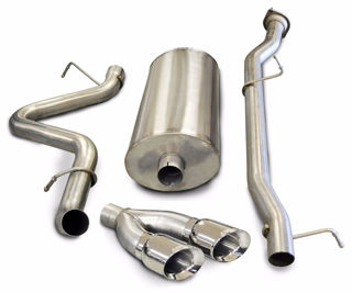 Picture of Corsa Exhaust Cat-Back For 2007-2010 GMC Sierra 2500 Crew Cab/Long Bed 6.0L V8