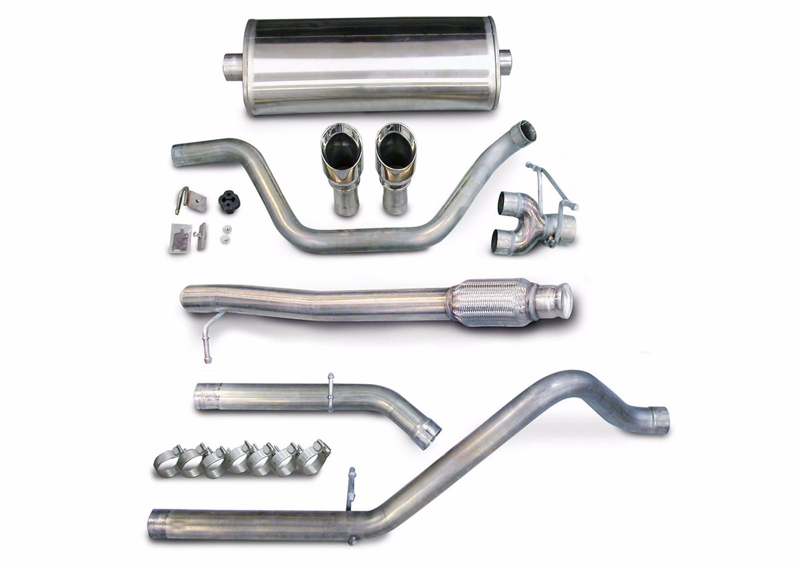 Corsa Exhaust Cat-Back For 2010-2013 GMC Sierra 1500 Crew Cab/Short Bed
