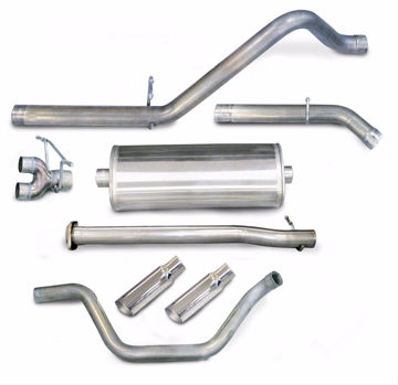 Show details for Corsa Exhaust Cat-Back For 2007-2008 GMC Sierra 1500 Crew Cab/Short Bed 5.3L V8 Picture of Corsa Exhaust Cat-Back For 2007-2008 GMC Sierra 1500 Crew Cab/Short Bed 5.3L V8