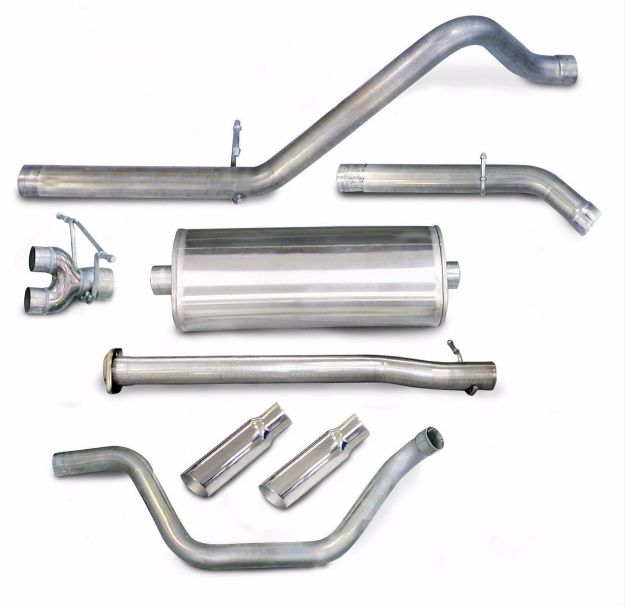 Picture of Corsa Exhaust Cat-Back For 2007-2008 GMC Sierra 1500 Crew Cab/Short Bed 5.3L V8