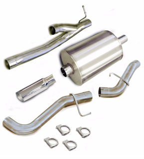 Picture of Corsa Exhaust Cat-Back For 2002-2006 GMC Sierra Denali 1500 Extended Cab/Standard Bed 6.0L V8