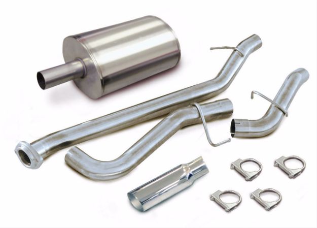Picture of Corsa Exhaust Cat-Back For 1999-2006 GMC Sierra 1500 Extended Cab/Standard Bed 4.8L V8