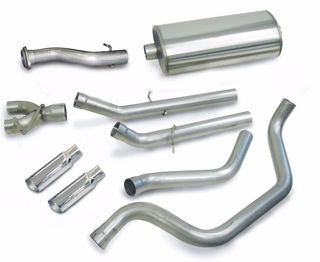 Picture of Corsa Exhaust Cat-Back For 1999-2006 GMC Sierra 1500 Regular Cab/Standard Bed 4.8L V8