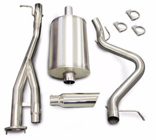 Picture of Corsa Exhaust Cat-Back For 2003-2007 Chevrolet Silverado SS Extended Cab/Standard Bed 6.0L V8