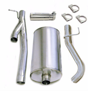 Picture of Corsa Exhaust Cat-Back For 2003-2006 GMC Sierra 2500 Extended Cab/Standard Bed 6.0L V8