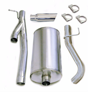 Picture of Corsa Exhaust Cat-Back For 2003-2006 GMC Sierra 2500 Crew Cab/Standard Bed 6.0L V8