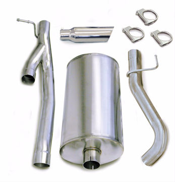 Show details for Corsa Exhaust Cat-Back For 2003-2006 GMC Sierra 2500 Crew Cab/Standard Bed 6.0L V8 Picture of Corsa Exhaust Cat-Back For 2003-2006 GMC Sierra 2500 Crew Cab/Standard Bed 6.0L V8