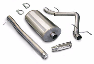 Picture of Corsa Exhaust Cat-Back For 2010-2010 GMC Sierra Denali 1500 Crew Cab/Short Bed 6.2L V8