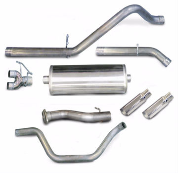 Show details for Corsa Exhaust Cat-Back For 2010-2010 GMC Sierra 1500 Extended Cab/Standard Bed 6.2L V8 Picture of Corsa Exhaust Cat-Back For 2010-2010 GMC Sierra 1500 Extended Cab/Standard Bed 6.2L V8