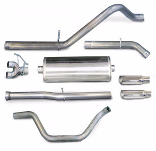 Picture of Corsa Exhaust Cat-Back For 2011-2013 GMC Sierra Denali 1500 Crew Cab/Short Bed 6.2L V8