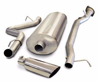 Picture of Corsa Exhaust Cat-Back For 2007-2010 GMC Sierra 2500 Extended Cab/Long Bed 6.0L V8