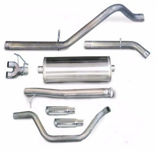 Picture of Corsa Exhaust Cat-Back For 2009-2013 GMC Sierra 1500 Regular Cab/Long Bed 4.8L V8