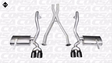Show details for Corsa Exhaust Cat-Back + X-Pipe For 1997-2004 Chevrolet Corvette C5  5.7L V8 Picture of Corsa Exhaust Cat-Back + X-Pipe For 1997-2004 Chevrolet Corvette C5  5.7L V8