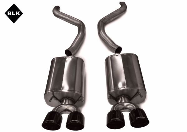Picture of Corsa Exhaust Axle-Back For 2006-2013 Chevrolet Corvette C6 Z06  7.0L V8