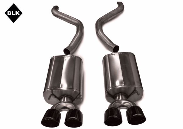 Picture of Corsa Exhaust Axle-Back For 2006-2013 Chevrolet Corvette C6 Z06  7.0L V8
