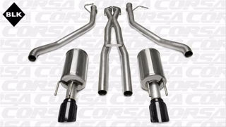 Picture of Corsa Exhaust Cat-Back + X-Pipe For 2005-2006 Pontiac GTO   6.0L V8