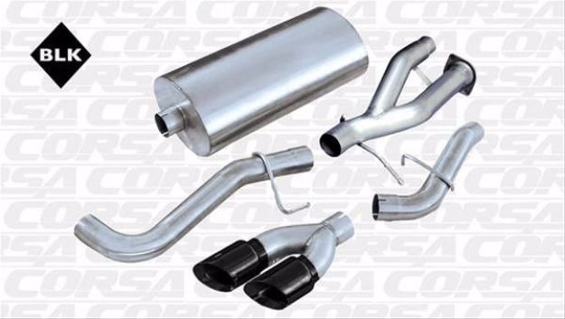Picture of Corsa Exhaust Cat-Back For 2002-2006 GMC Yukon XL Denali (XL)  6.0L V8