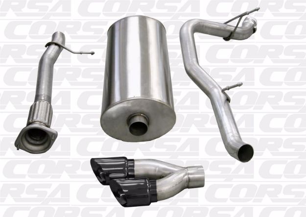Picture of Corsa Exhaust Cat-Back For 2007-2010 GMC Yukon XL Denali (XL)  6.2L V8